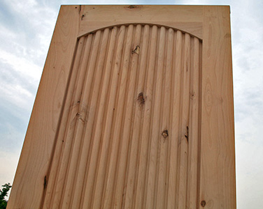 fluted panel doors